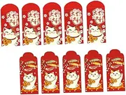 DOITOOL 20pcs Cartoon Ox Zodiac Red Envelopes Mixed Style Money Envelopes for Lunar Year Celebrations Traditional Chinese Red Packets for Boys and Girls Spring Festival Luck
