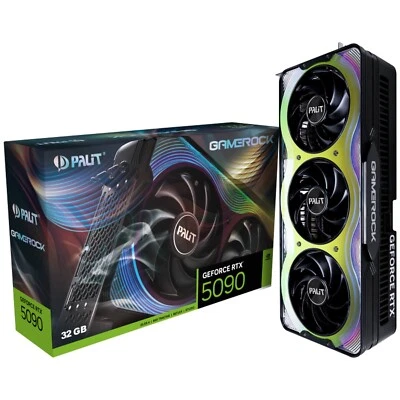 Palit GeForce RTX 5090 GameRock 32GB GDDR7 NE75090019R5-GB2020G PCI-E 5.0 x16