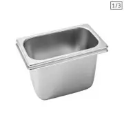 NNEAGS 2X GN Pan Full Size 1/3 GN Pan 20cm Deep Stainless Steel Tray