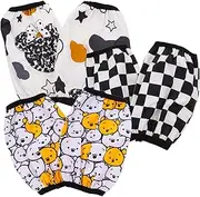 [SHERCHPRY] Waterproof Easy-care Baby Arm Oversleeves 3 Pack Cartoon Patterns Soft Cotton Protect Kids' Clothes
