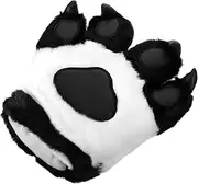 [FUNNETOYU] Creative Plush Animal Palm Gloves Warm Cosplay Props for Parties Lightweight and Comfortable for Costume Events and Drawing Activities
