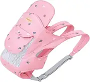 BIUDECO Carrier Children Carrier Hip Child Carrier Backpacks Newborn Sling Backpack Carrier Carriers for Newborns Backpack Carrier Pure Cotton Pink