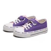 在飛比找蝦皮商城優惠-CHAMPION 童鞋 帆布鞋 紫色 休閒 中童 KFLS1