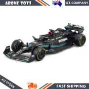 Bburago 1:43 Scale Formula Racing 2023 F-1 Mercedes W14 #63 Russell Diecast Car