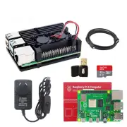 Raspberry Pi 4 Model b 2GB 4GB 8GB Starter Kit Board Power Supply Aluminum Case