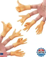 AQKILO Tiny Hands Miniature Finger Puppets with Left and Right Hand, Party Fa