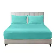 2200TC Ultra Soft Fitted Sheet With Pillowcases S/KS/D/Q/King Teal