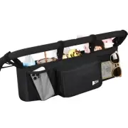 Double Stroller Organizer for Bob Duallie and Baby Jogger City Mini GT2, Doub...