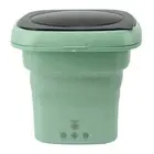 Foldable Washing Machine Mini Portable Bucket Laundry Washer With Blac 10308 AA
