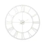 [James Lane] Kingston Wall Clock White - 70cm