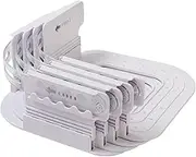 Bed Sheet Holders, Keep Sheets in Place Firm and Tight, Heavy Duty Bedsheet Corner Fastener Fits All Mattress, No More Loose Sheets and Easy Installation (4PCS White)