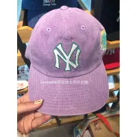 在飛比找蝦皮商城精選優惠-咩兒韓國代購—MLB 美國大聯盟 紫色牛仔布 NY 棒球帽 