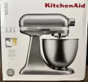 KitchenAid Mini Stand Mixer 5KSM3311XBCU 3.3L Standard Version Silver -Read-