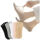 5Pairs Women's Bunion Relief Toe Separator Socks – Orthopedic Compression Toe...