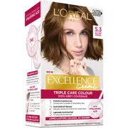 L'Oreal Excellence Creme Hair Colour 5.3 Golden Brown each