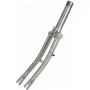 Taitnium Alloy 28.6mm Bicycle Front Fork w/ Top Screw Threads For BROMPTON Bike