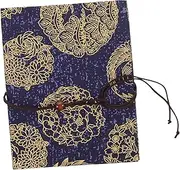 LAPYAPPE Vintage Book Sleeve Cover Washable Cloth Protector for Books Decorative Printing Design Book Pouch for Book Lovers Prevents Rips and Bends