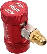 GETAJGHSD Ac Refrigerant Connector Quick Coupler for Car Air Conditioning High Pressure Fill Adapter Fitment