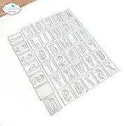 Elizabeth Craft Stencil Alphabet Die