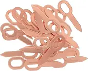 Garneck 100pcs Welder Dent Pulling Ring Kit Auto Repair Tool for Car Body Restoration for Hail Damage and Door Dings Easy to Maintain and Compact