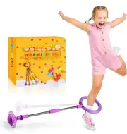 Ankle Skip Ball for Kids - Foldable Flash Wheel Medium, Various Colors