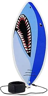 Shaka Minis Finger Skimboard | Finger Surfboard - Skim and Surf The Wind, Waves and Almost Anywhere (Great White)