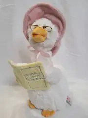 Animated Talking Mother Goose 14" Plush Reads Nursery Rhymes New Talks