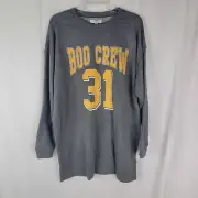 Grayson Threads Womens Large Boo Crew Sleep Shirt Long Sleeve Sweatshirt Dress