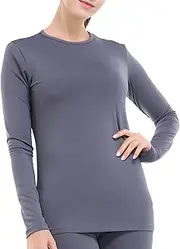 [Subuteay] Girls Thermal Underwear Fleece Lined Long Johns Set Kids Base Layer Ultra Soft…