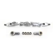 Chrome Skull Billet Shift Linkage For Harley Davidson Softail Standard FXST