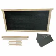 20x Full Depth Beekeeping Frames With Plastic Foundation New Zealand Pine Timber