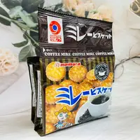 在飛比找樂天市場購物網優惠-日本 nomura 野村煎豆 美樂 四連餅乾 咖啡風味 12