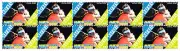 RAFAEL NADAL 2021 AUSTRALIAN OPEN TENNIS STRIP OF 10 MINT VIGNETTE STAMPS