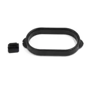 Black Vacuum Base Plastic Car Auto Rubbish Bin Garbage Bag Frame Bracket Holder