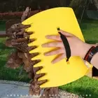 Leaf Loader Leaf Scoops Rubbish Pick up Hand Held Claws Durable Leaf Rake Yard