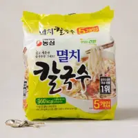 在飛比找蝦皮購物優惠-[預購]農心 鯷魚刀削麵 98gx5入 韓國泡麵 境內版 海