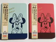 DAISO Disney Mickey Mouse Hard Cover Notebook A6