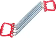HONMEET Tensioner Forearm Strengthener Arm Trainer Exercise Band Arm Strength Exercise Tensioner Fitness Resistance Belt Grip Strength Trainer Chest Expander Spring Steel Blue