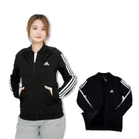 在飛比找momo購物網優惠-【adidas 愛迪達】Adidas 女外套 運動外套 微刷