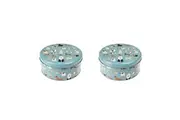 2x Rex London Cake Tin Kitchen Pantry Food Storage Can Round 24cm Best In Show