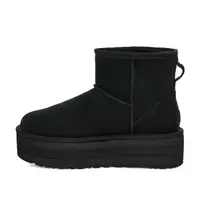 在飛比找蝦皮商城優惠-UGG Classic Mini Platform 黑色 麂