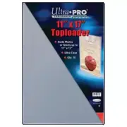 Ultra Pro Toploader 11"x17" Clear Card Holder 10 Pack [NEW] Case Top Loader CDG