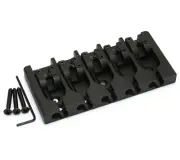 Hipshot Black/Brass 5-string A Series Bass Bridge .669" String Spacing 5A500B