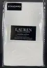RALPH LAUREN Dunham Sateen Standard Size Pillow Case Set White