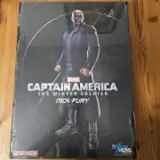 NICK FURY 1:9 SCALE MODEL KIT CAPTAIN AMERICA WINTER SOLDIER COMPLETE DRAGON '12
