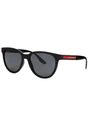 Prada Linea Rossa Plr Acetate Rnd SG - Black ONE ONE
