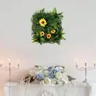 Grass Wall Panel Realistic Privacy Hedge Screen for Indoor Yards Bathroom