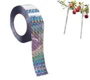 350 ft Reflective Scare Tape Ribbon for Bird Deterrence - Dual-Sided Repellent