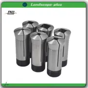 5C Square Collets,1/4, 5/16, 3/8, 1/2, 5/8, 3/4 inch High Precision 6 Pcs New