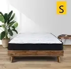 16CM Mattress Bonnell Spring Top Layer Stable 6.0/Medium Firm Foam White Single